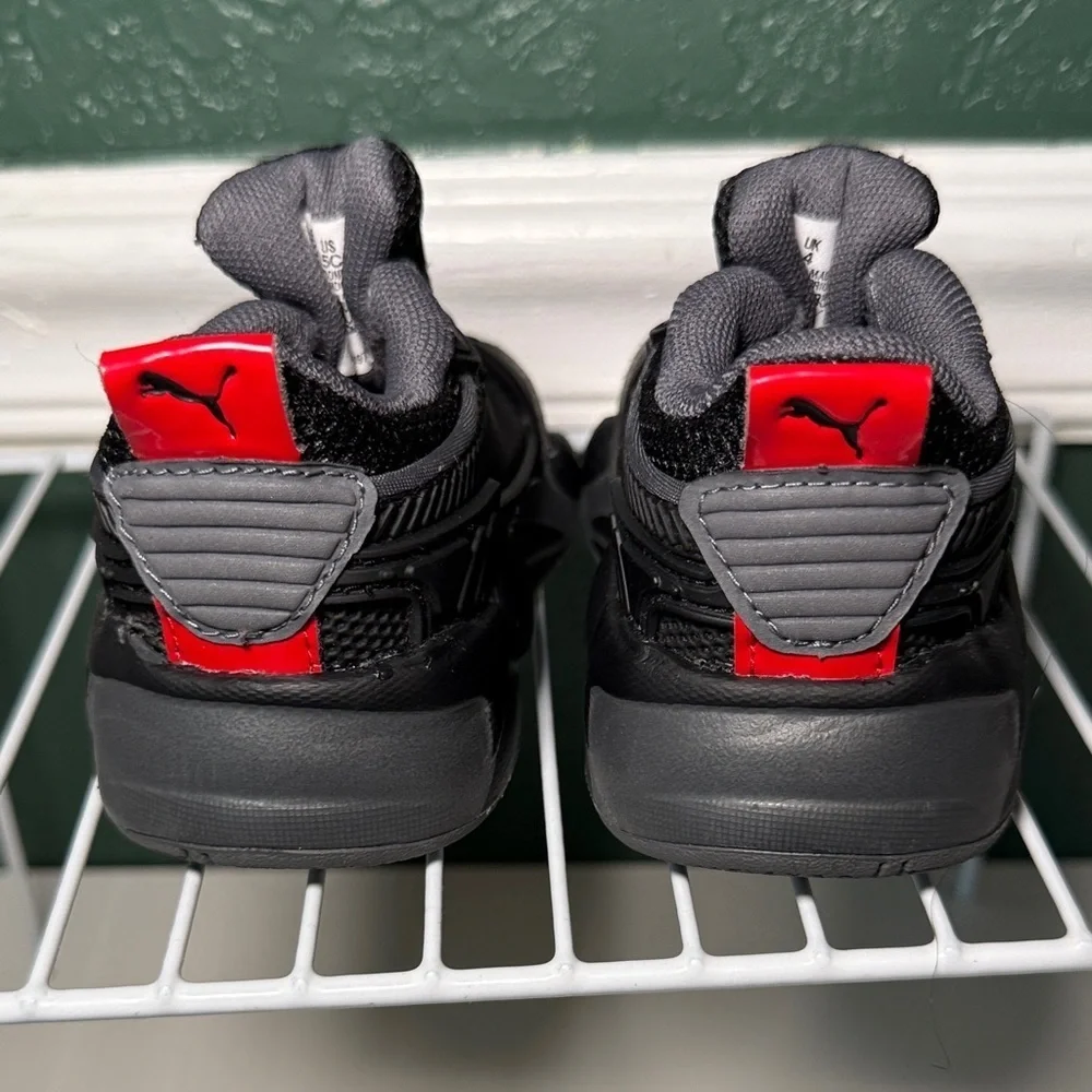 Puma x The Batman RS-X Baby Toddler Shoes Size 4 Sneakers Limited Edition